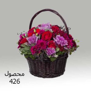 سبد گل کد 426